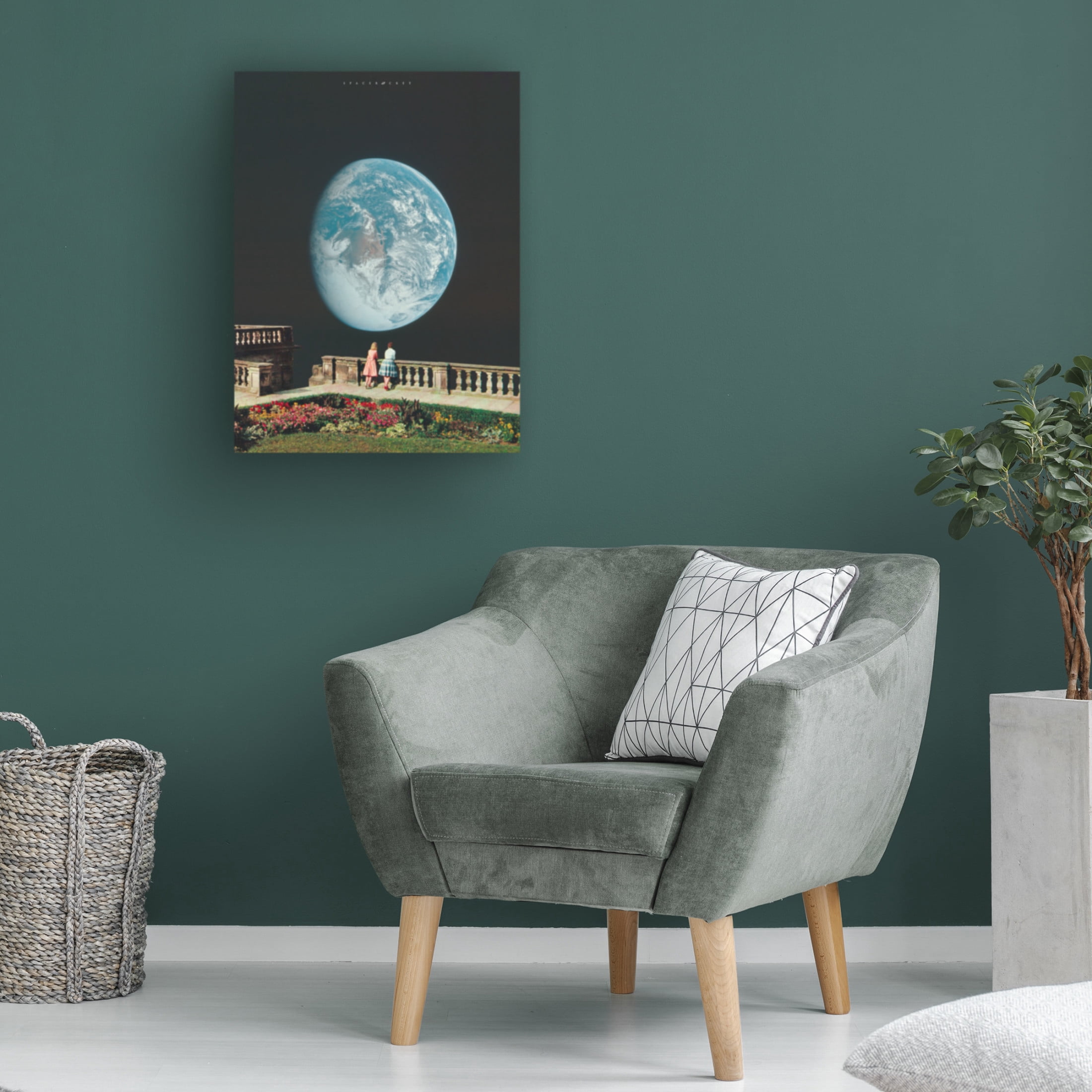 Trademark Fine Art spacerocket art 492 Canvas Wall Art