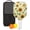 White, variant on Pickleball Paddles Set Of 1, Fiberglass Surface,Sunflower Print, 1 Paddle, 2 Balls & Bag