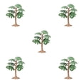 thumbnail image 2 of Yuarrent Miniature Trees Plastic Artificial Plants Toys and Ecological Ornament Large Landscape Forest Wild Simulation Small Type2 NO2, 2 of 6