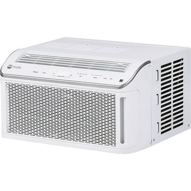 Restored GE Profile PHC06LY 22" Window Smart Air Conditioner with 6150 Cooling BTU; 250 sq. ft. Cooling Area; Wi-Fi Connection; Timer; EZ Mount; in White (Refurbished)