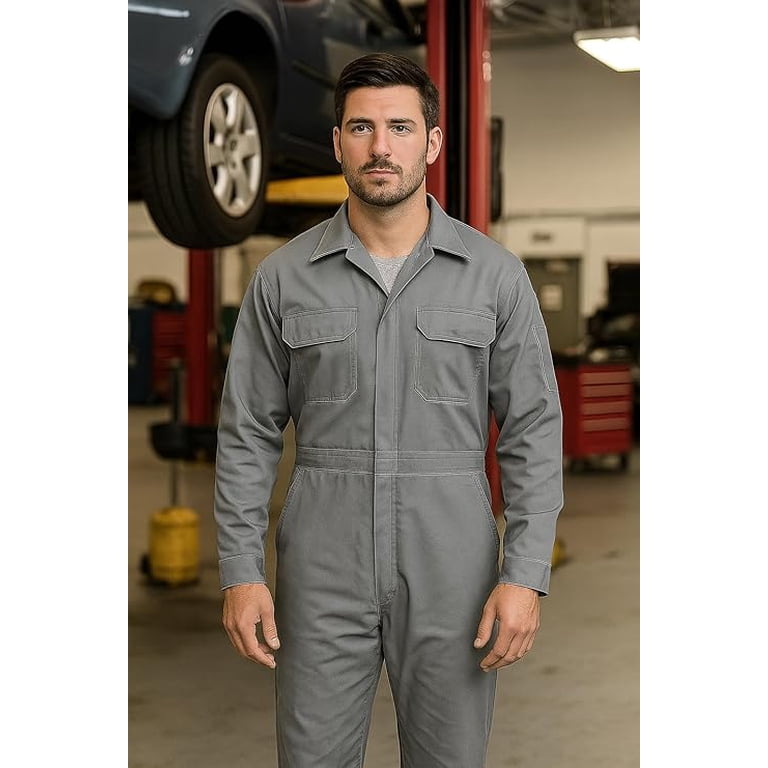 Fire Retardant Protective Overalls - Flame Resistant FR Coverall