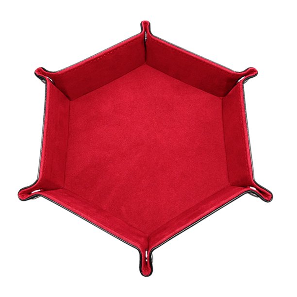 Bandeja para dados Bandeja rodante para dados plegable con terciopelo exterior de PU