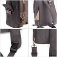 thumbnail image 4 of KAUKKO Canvas Messenger Bag Cross Body Shoulder Sling Backpack Travel Senderismo Chest Bag KAUKKO FD252-Grey, 4 of 5