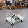 thumbnail image 5 of Heavy Duty Platform Truck 220lbs Industrial Flat Dolly Cart Flatbed Hand Truck, 5 of 13