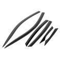 thumbnail image 2 of Weather Shield 6pcs Black Window Visor Vent Sun Rain Shade Deflector Fits For   2016-ON, 2 of 8