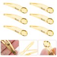thumbnail image 1 of ADDHAT 10Ud Clips De Metal Dorados Para Horquillas Creativas Y Accesorios, 1 of 6