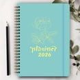 thumbnail image 6 of 2026 Weekly & Monthly Planner, Jan. 2026 - Dec. 2026, Daily Agenda Academic Planner Notebook Organizer, Calendar Planners/Planning for School Office Home, 5.9" x 8.26", Green Rose, 6 of 7