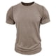 thumbnail image 1 of pstuiky camisetas de hombre, Camisas casuales de moda para hombre, cuello redondo liso, tipo pulóver, cortas camisas casuales para hombre xxl, 1 of 6