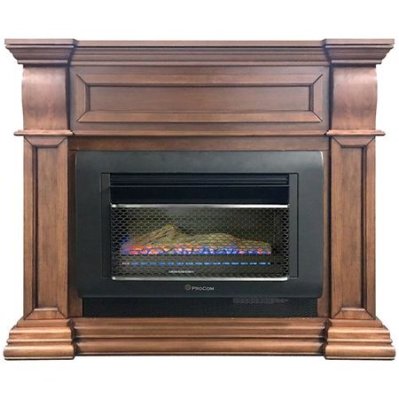Procom Mini Hearth Ventless Gas Wall Fireplace 26 000 Btu T