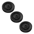 thumbnail image 4 of 3pcs Professional Bearing Pulley Metal Core Wheel Practical Plastic Pulley, 4 of 8