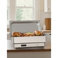thumbnail image 2 of 2 Pack Electric Chafing Dish Buffet Set, 9QT Food Servers and Warmers, Stainless Steel Commercial Catering Food Warmers with Temperature Control Display for Weddings, Parties and Festivals, 2 of 7