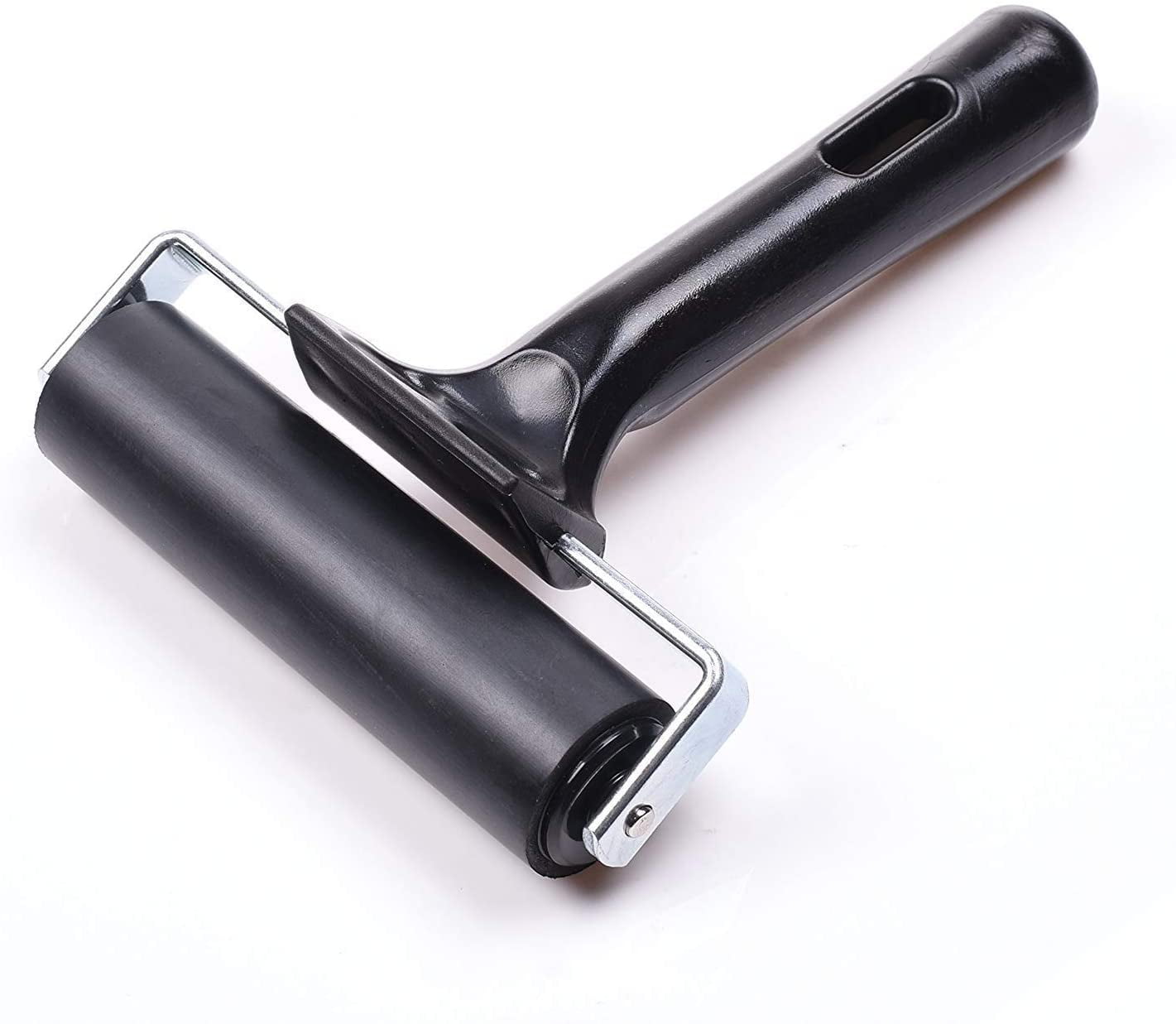 4-Inch Rubber Brayer Roller for Printmaking, Great for Gluing Application Also. (Original Version)