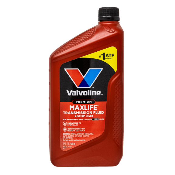 Valvoline MaxLife Transmission Fluid Stop Leak For Cars And Trucks, 32 oz