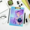 thumbnail image 7 of FMSHPON Zodiac Aries Clipboard Hardboard Wood Nursing Clip Board and Pull for Standard A4 Letter 13x9 inches, 7 of 7