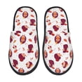 thumbnail image 1 of Fotbe Cartoon Hedgehogs Pantuflas Peludas para Mujer con Estampado, Zapatillas de Peluche, Zapatos de Invierno para Casa, Uso Interior y Exterior-Medium, 1 of 8