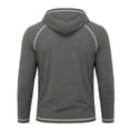 thumbnail image 5 of Yutgune Men's Solid Pullover Hoodie, Long Sleeve Casual Hooded Sweatshirt for Everyday Wear and Travel, 5 of 6
