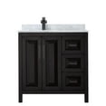 thumbnail image 7 of Wyndham Collection Wcv252536sunsmxx Daria 36" Free Standing Single Vanity Set - Dark, 7 of 7