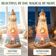 thumbnail image 4 of DIY Lighted Sea Glass-Style Lighthouse Kit Collection, DIY Sea Glass Lighthouse Kit with Pieces & Guide, Adults Craft Kit, Handmade Ocean Beach Decor Gift for Craft Lovers, 4 of 9
