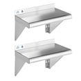 thumbnail image 1 of Estantería ROCKPOINT de acero inoxidable, 25 x 40 cm, 86 kg, 2 unidades, 1 of 7