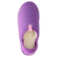 thumbnail image 4 of Wonder Nation Little Girl & Big Girl Puffer Slipper, Sizes 13/1-6, 4 of 7