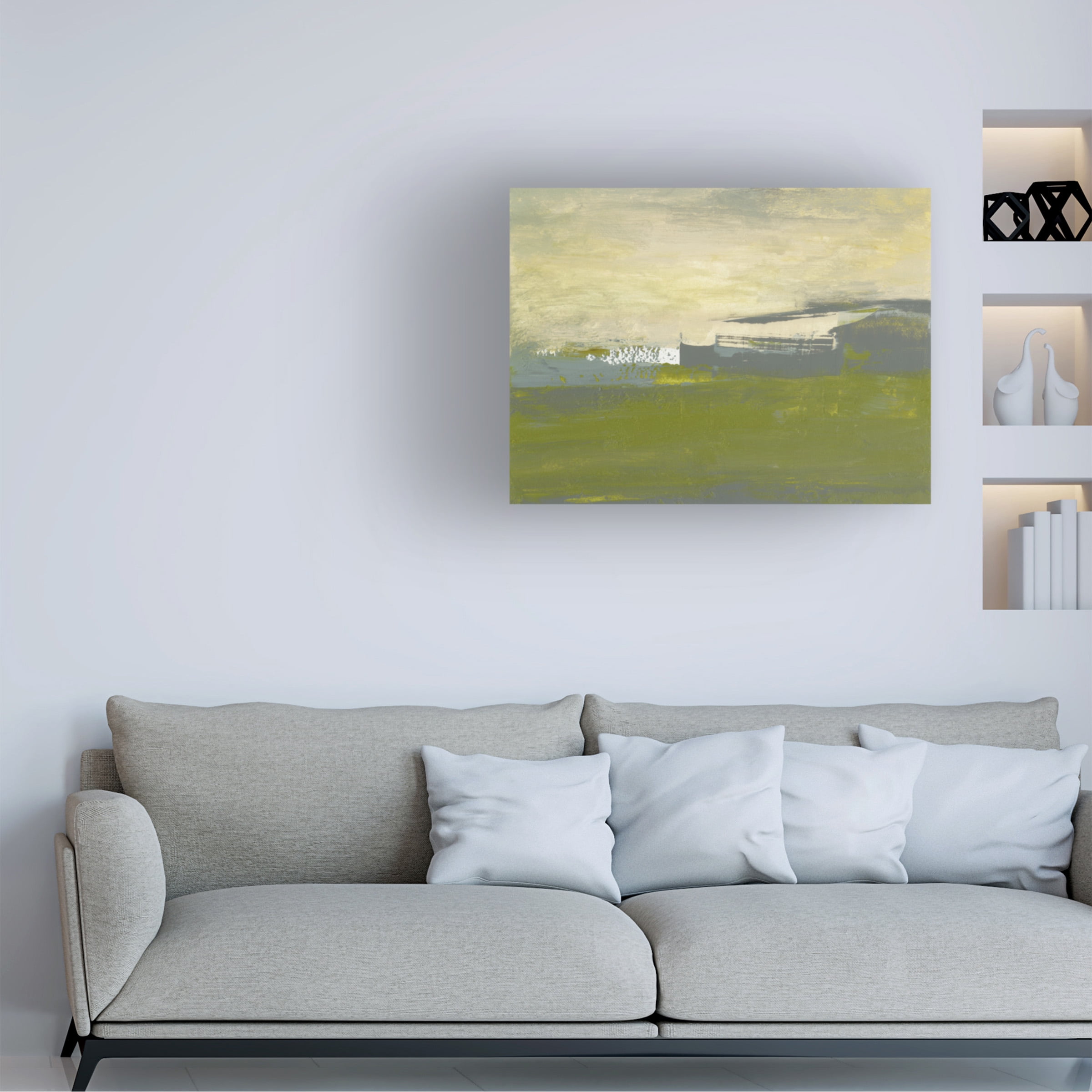 Sharon Gordon 'Milieu I' Canvas Art