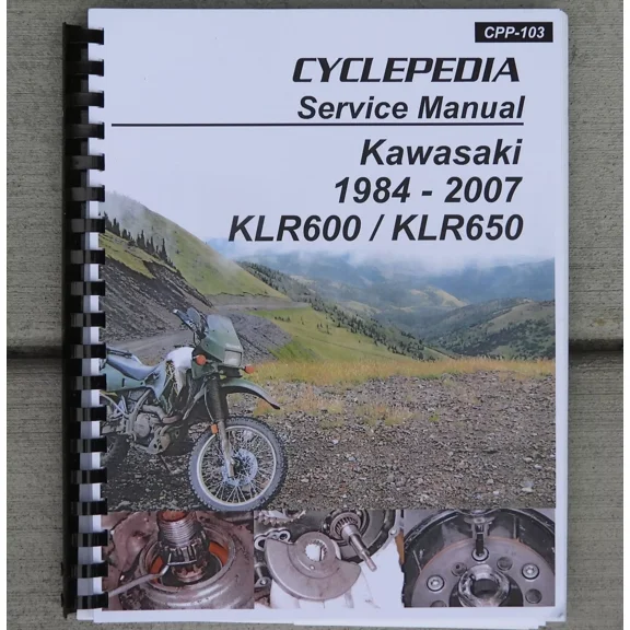 1984-2007 Kawasaki KL600 KLR650 KLR 650 Dual Sport SERVICE & REPAIR MANUAL
