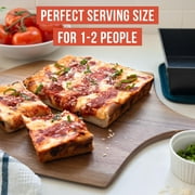 Chef Pomodoro Detroit Style Pizza Pan, 10 x 8-inch, Hard Anodized Aluminum, Pre-Seasoned Bakeware