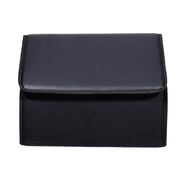 1 caja de almacenamiento plegable para coche, organizador de maletero para artículos diversos en el vehículo.