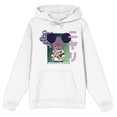 thumbnail image 7 of Summer Wars Kenji Front And Back Art Long Sleeve White Adult Sweatshirt-Medium, 7 of 7