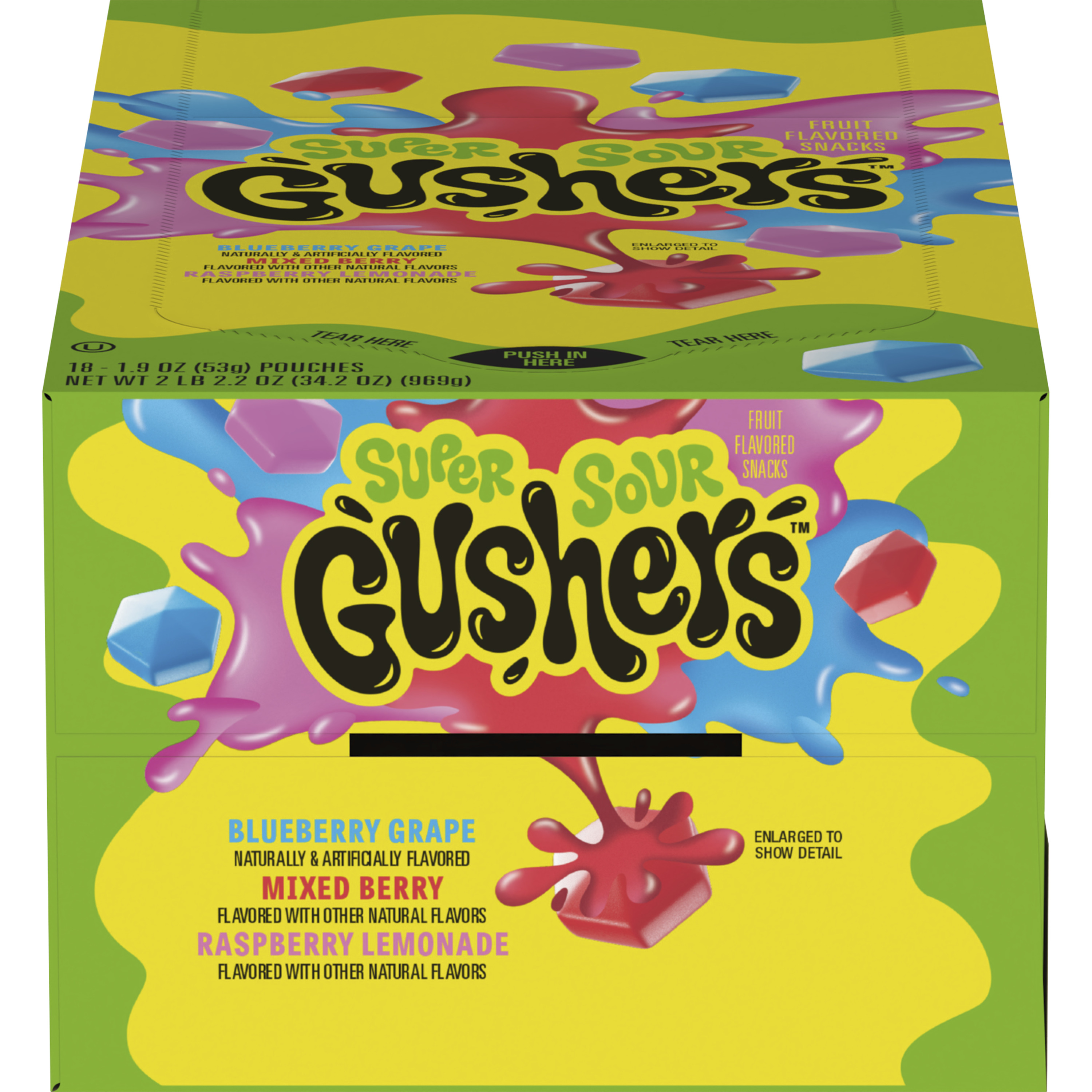 Gusher Super Sour Berry SUS 108ct. 1.9oz