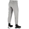 thumbnail image 2 of CLOSER pin stripe baseball pant - GREY,BLACKPIN - XL, 2 of 7