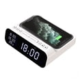 thumbnail image 3 of MesaSe Wireless Charger 30W LED Table Phone Charging Pad Dock Station Date Week Portable Multi-protection Multifunctional Home Black, 3 of 10