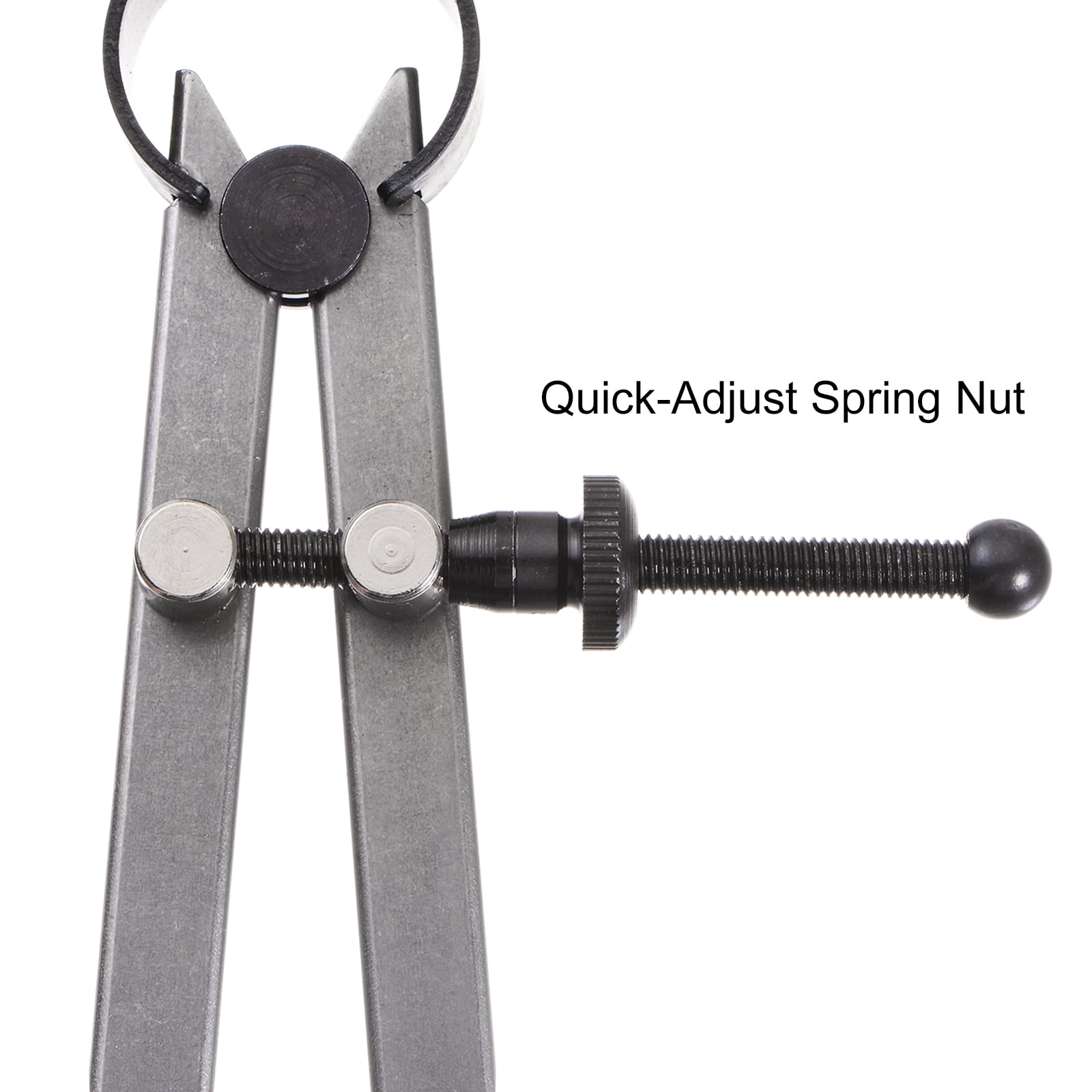 Spring Joint Caliper 16 inch/400mm Steel Spring Divider Caliper for Metalworking Woodworking Drawing
