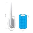 thumbnail image 3 of Long Handle Disposable Cleaning Tool Bathroom Accessories Cleaning Brush Toilet Cleaner Toilet Brush 7, 3 of 8