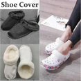 thumbnail image 3 of Thermal Insoles for Crocs Shoes and Slippers, Shoes Plush Lining Inserts Floor Shoes Replacement Insoles for Women Men, 3 of 5