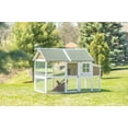 thumbnail image 5 of Zylina Superior Hen House Wood Chicken Coop for Chickens 84" x 40" x 57", 5 of 9