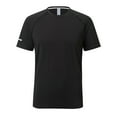 thumbnail image 4 of Men's UPF 50+ Rash Guard Swim Shirt Short Sleeve Athletic Sun T-Shirt for Beach Swimming Fishing Gym Mens T-Shirts Solid Color Sleeve Casual Crew Neck Basic Tees, 4 of 4