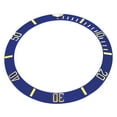thumbnail image 2 of NEW INSERT CERAMIC FOR ROLEX 16800,16803,16613 16618 SAPPHIRE BLUE GOLD ENGRAVED, 2 of 2