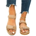 thumbnail image 6 of Womens Orthopedic Walking Sandals Ladies Recovery Sport Thick Athletic Cushion Outdoor Hiking Water Sandles Adjustable Strap Sandals with Comfortable Plantar Fasciitis Arch Support, 40, 6 of 6