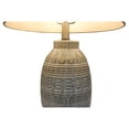 thumbnail image 4 of Urban Designs Rocco Grey Glazed Ceramic Handcrafted Table Lamp, 4 of 4