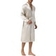 thumbnail image 5 of INSPIRE CHIC Bata de Noche para Hombre de Satén de Manga Larga con Cintura para Dormir Bañador S Champagne, 5 of 6