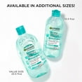 thumbnail image 5 of Garnier SkinActive Micellar Cleansing Water All in 1 Hyaluronic Acid Replump Makeup Remover, Face Cleanser, 23.7 fl oz, 5 of 9