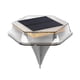thumbnail image 2 of Luces Subterráneas Solares para Exteriores | Iluminación decorativa de escalera de patio y jardín | LED de alto brillo | Alimentado por energía solar | Carcasa de plástico | Blanco, 2 of 6