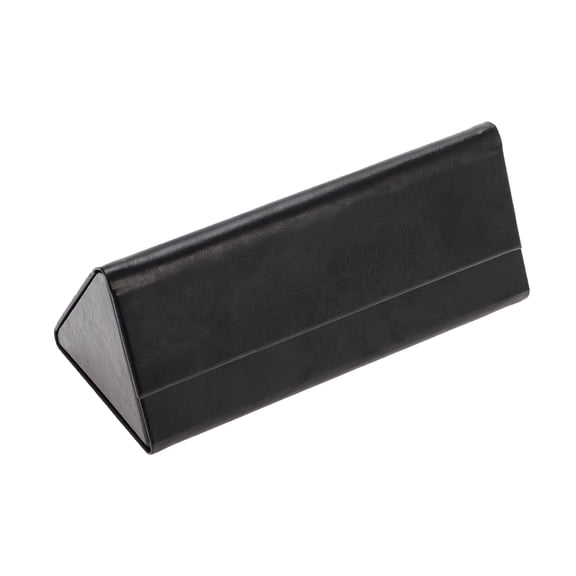 Unique Bargains Folding Eyeglasses Case Eyeglasses Storage Black