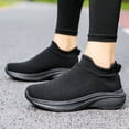 thumbnail image 6 of Women's Breathable Mesh Walking Shoes, Slip-On Design, Anti-Slip Sole, Lightweight Casual Sneakers, 6 of 7