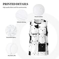 thumbnail image 6 of Gaeub Doodle Cute Cat Men's Mesh Basketball Jersey, Quick-Drying Sleeveless Top S-4XL, Loose Muscle Tank Top -Small, 6 of 9
