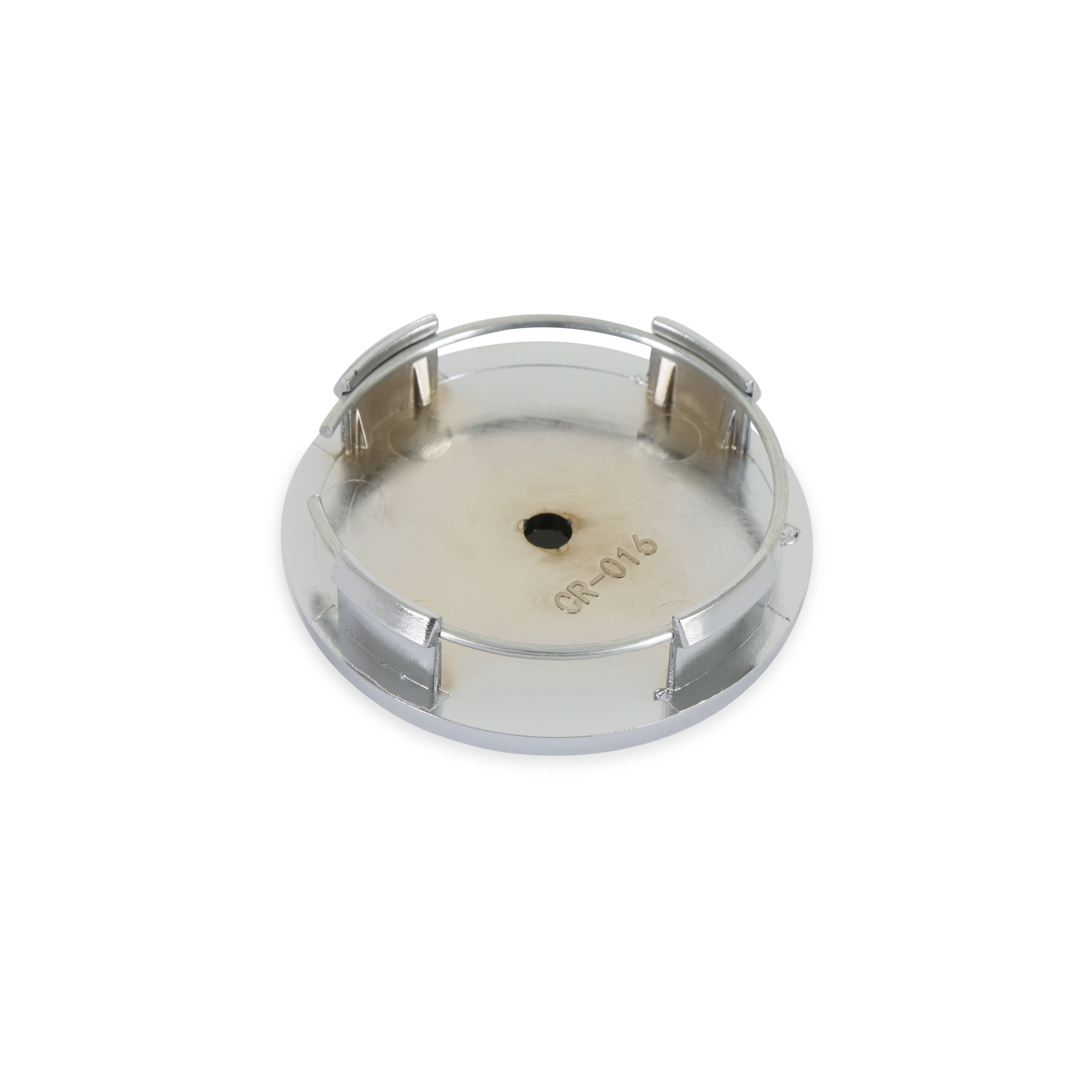 Carroll Shelby Wheels CS-CAP1 Replacement Wheel Center Cap, Black w/Chrome Signature