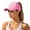 Hot Pink, variant on Fewfanhot Women Ponytail Baseball Cap, Quick Dry Mesh Sun Hat Adjustable Curved Brim Athletic Running Hat for Outdoor Sports