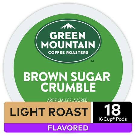 UPC 611247350720 product image for Green Mountain Coffee Brown Sugar Crumble Flavored K-Cup Pods, Light Roast, 18 C | upcitemdb.com