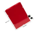 thumbnail image 2 of PAMINGONO Caja De Votación Acrílica Roja Portátil Para Sugerencias Y Colectas Con Resistente, 2 of 6